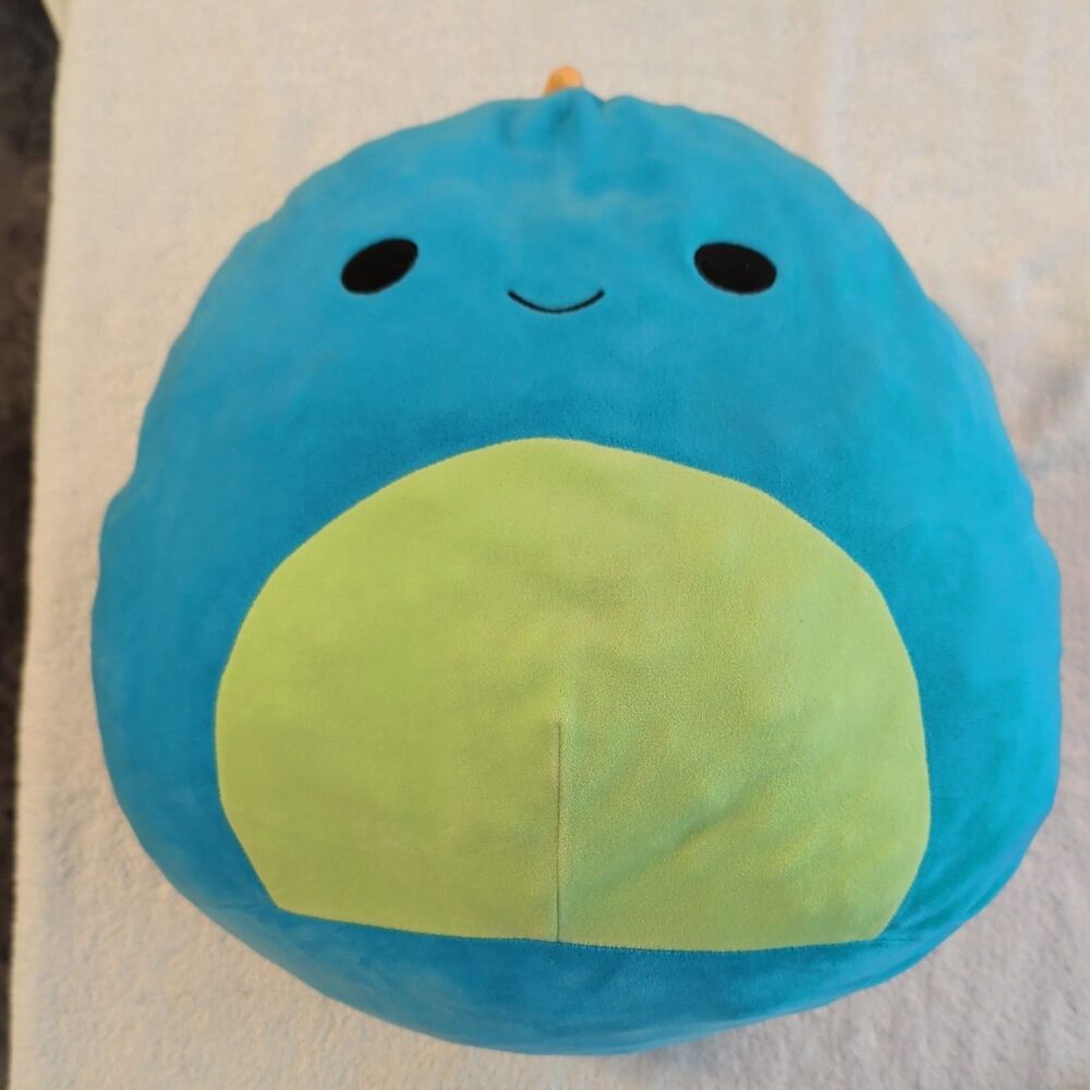 Squishmallow 16” Darex Big BLUE Dino LARGE Kelly Toys Plush